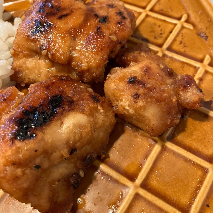 鶏の麺つゆ焼き